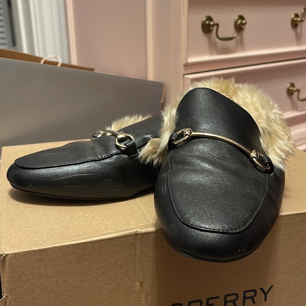 Faux Gucci mules